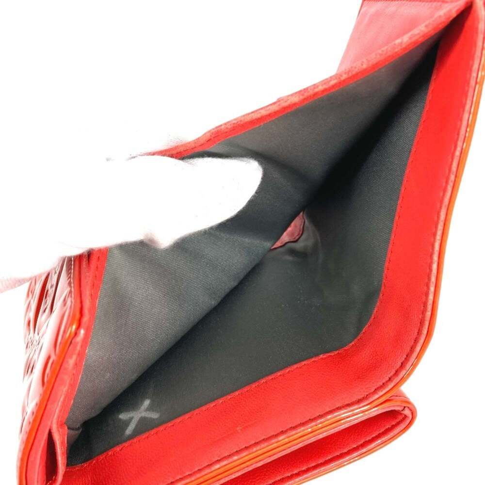 CHANEL Authentic Red Leather Wallet - Picture 9 of 12